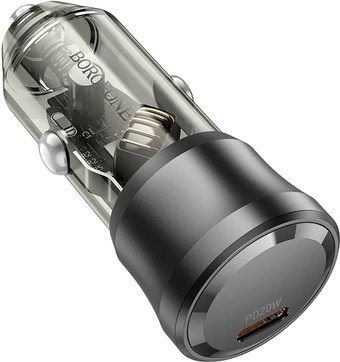 Автомобильное зарядное Borofone BZ24A PD20W (черный)