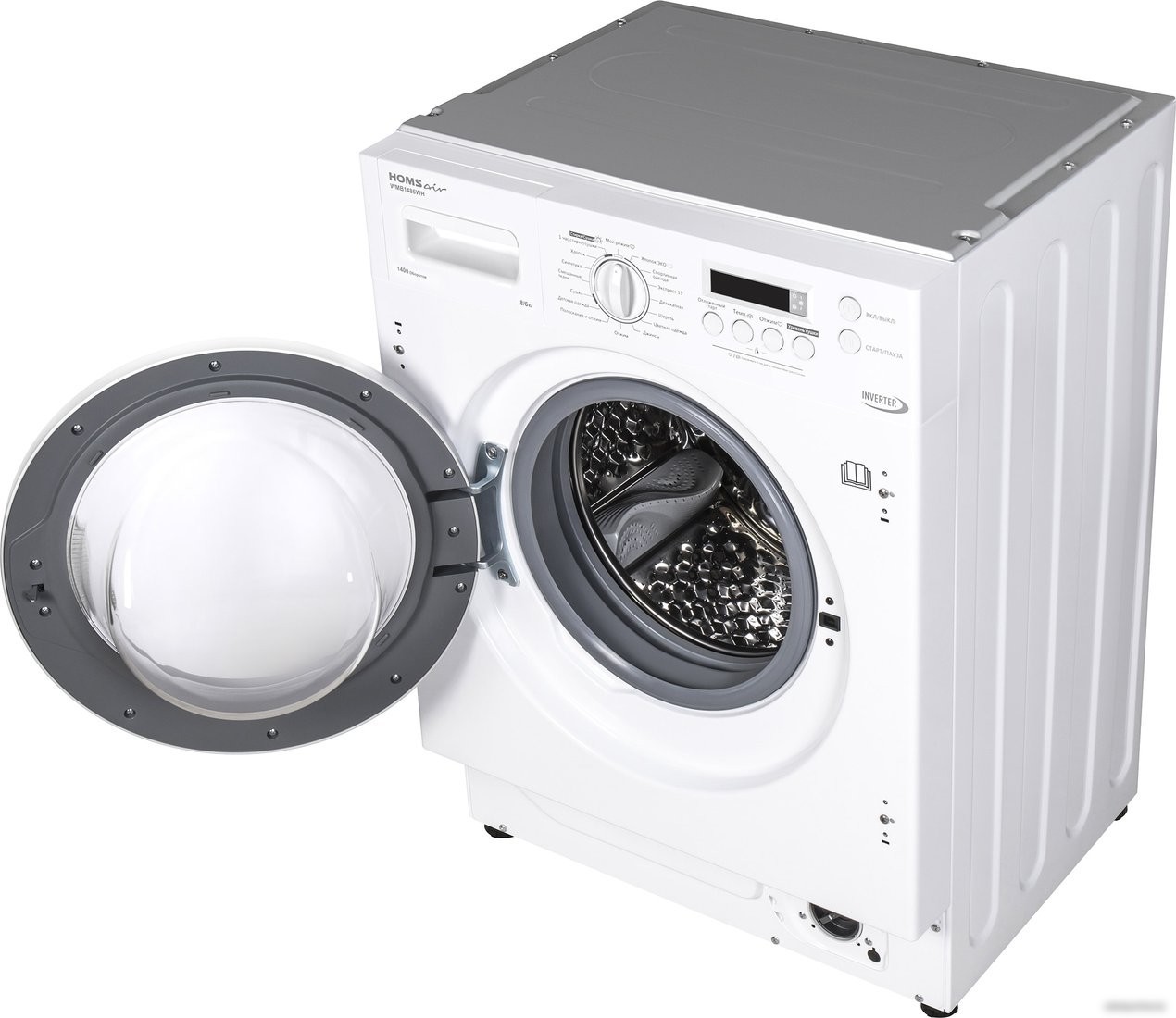 Стирально-сушильная машина HOMSair WMB1486WH