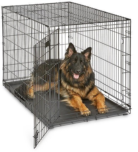 Клетка Midwest iCrate для собак 1 дверь 1548 (124x76.5x81.5см, черный)