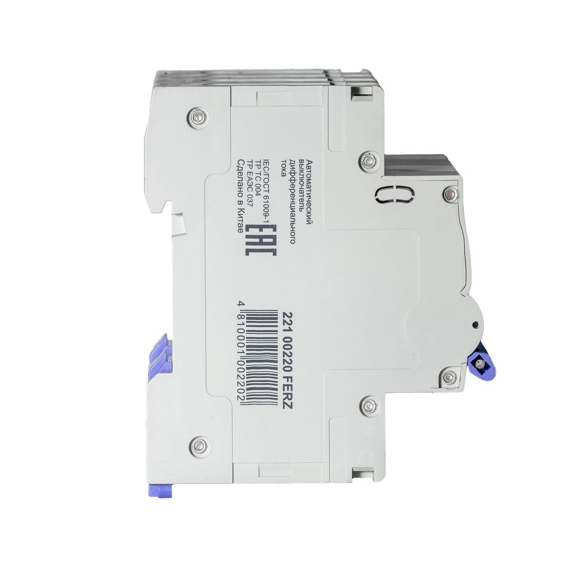 Дифференциальный автомат Dr.Ferz FMO-EL-3P+N 16A 30mA 6kA AC C 4M 22100220FERZ