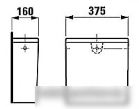 Бачок для унитаза Laufen Pro 8299530008731