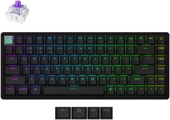 Клавиатура Keychron K2 HE Standart Edition Black K2H-J1 (Nebula Magnetic)