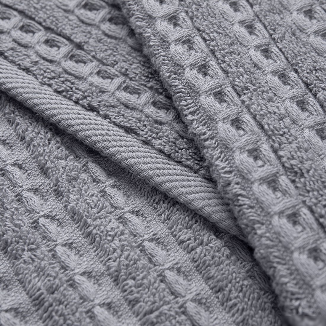 Полотенце Verossa Pique texture 50x90 (графит)