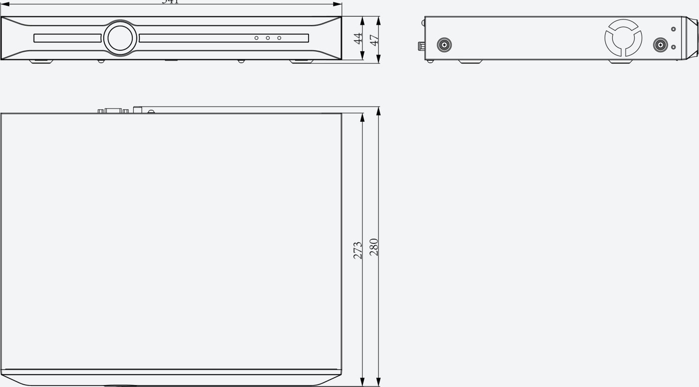 Сетевой видеорегистратор Tiandy TC-R3220 4HA