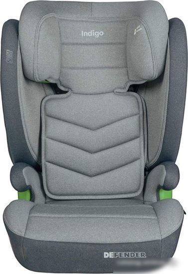 Детское автокресло Indigo Defender I-Size Isofix (светло-серый)