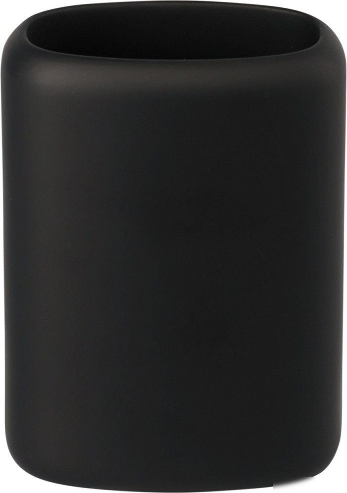 Стакан для зубной щетки и пасты Bergenson Bjorn Slim BB0000954 (черный)