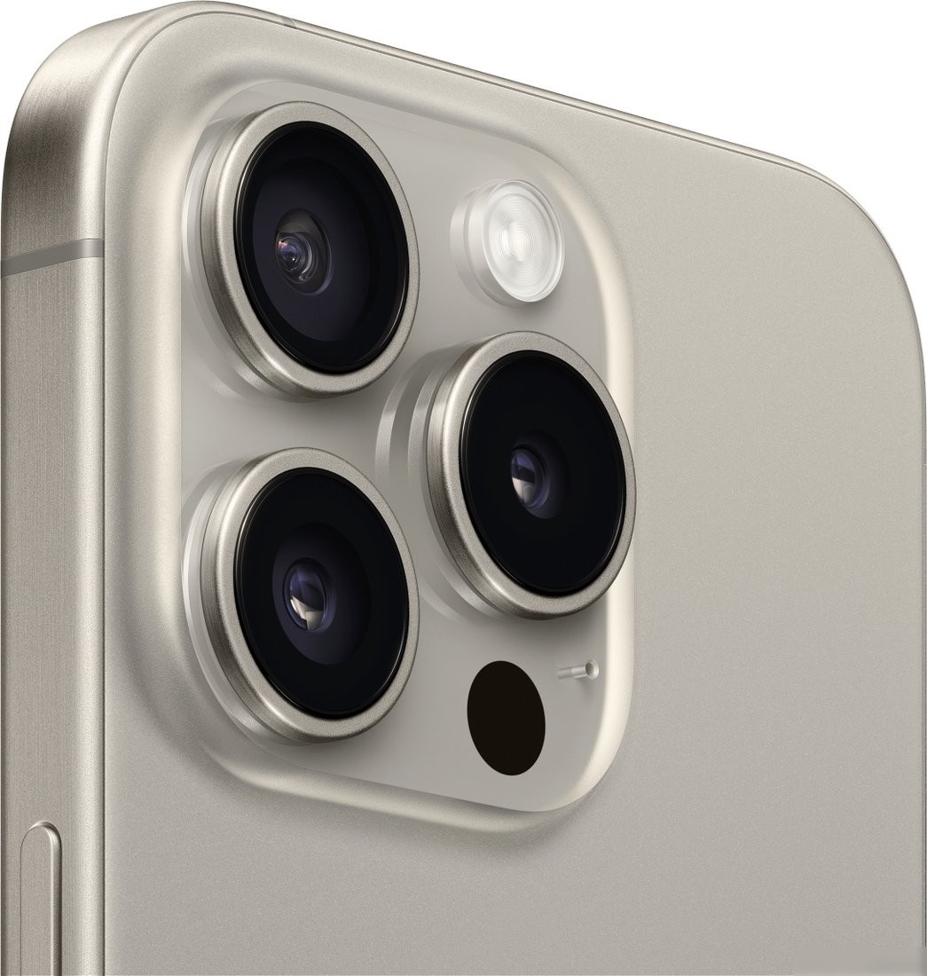 Телефон Apple iPhone 15 Pro 512GB (природный титан)