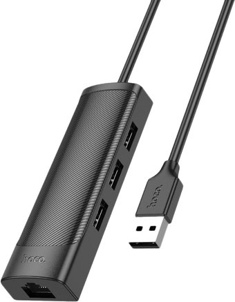 USB-хаб Hoco HB42 USB Type-A (3 x USB 2.0, 1.2 м)