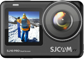 Экшен-камера SJCAM SJ10 Pro Dual Screen (черный)