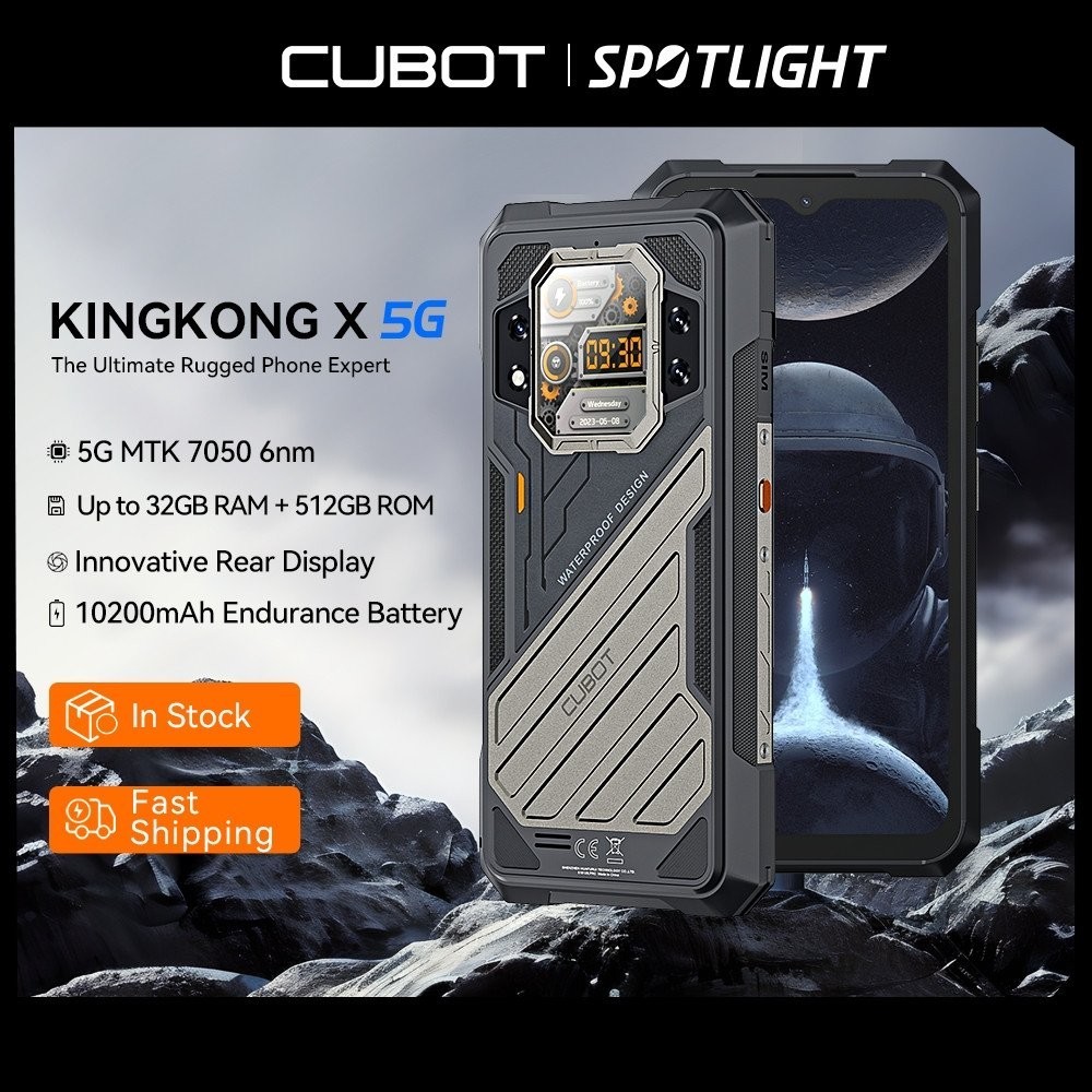 Телефон Cubot KingKong X 16GB/512GB (черный)
