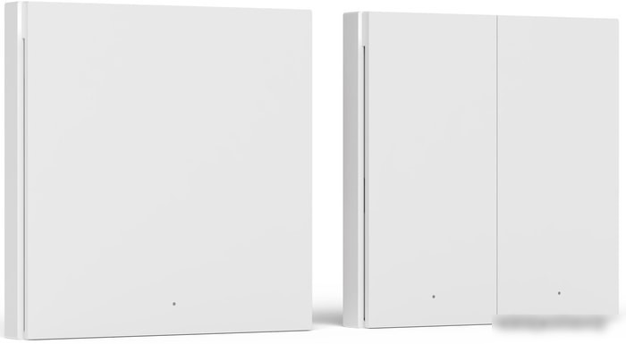 Выключатель Aqara Smart Wall Switch H1 (двухклавишный, без нейтрали)