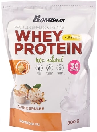 Bombbar Whey Protein (900 г, крем-брюле)