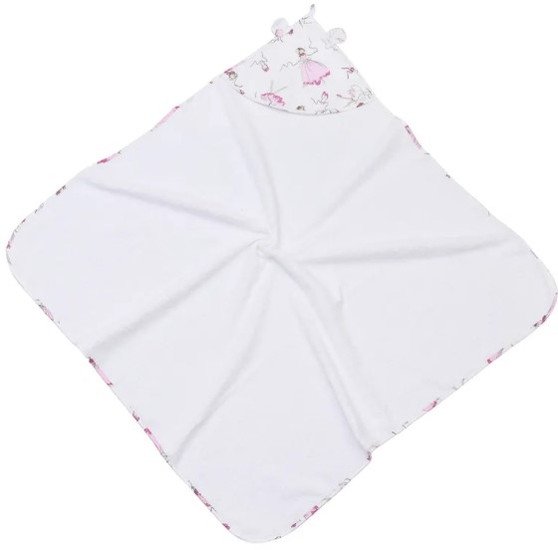 Полотенце с капюшоном Amarobaby Cute Love Амели AMARO-54CL-AB (белый)
