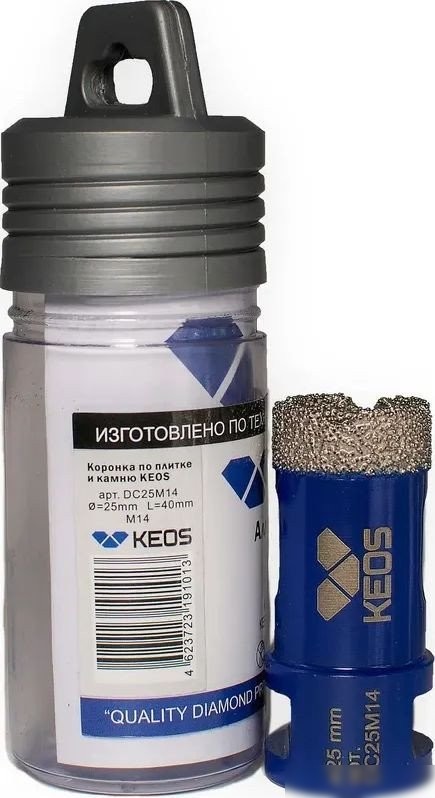 Коронка KEOS Pro 25мм DC25M14