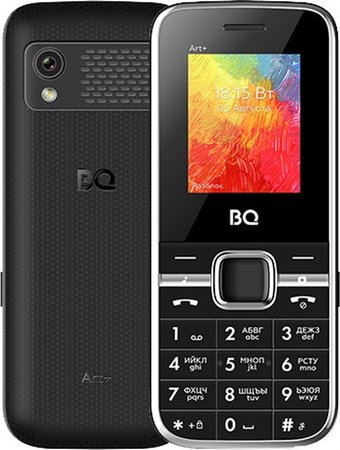 Кнопочный телефон BQ BQ-1868 Art+ (черный)