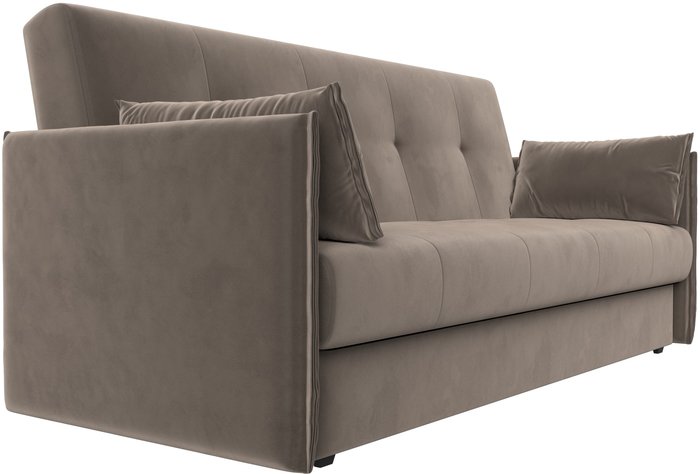 Диван Лига диванов Лига-018 117843 (велюр коричневый)