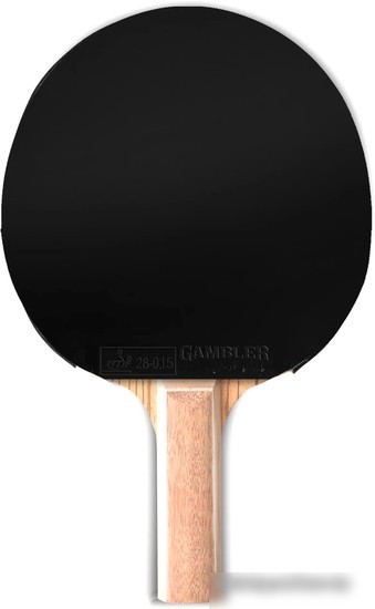 Ракетка для настольного тенниса Gambler Zebrawood Classic Volt M GRC-2 (прямая)