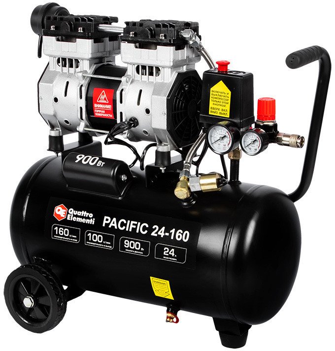 Компрессор Quattro Elementi Pacific 24-160
