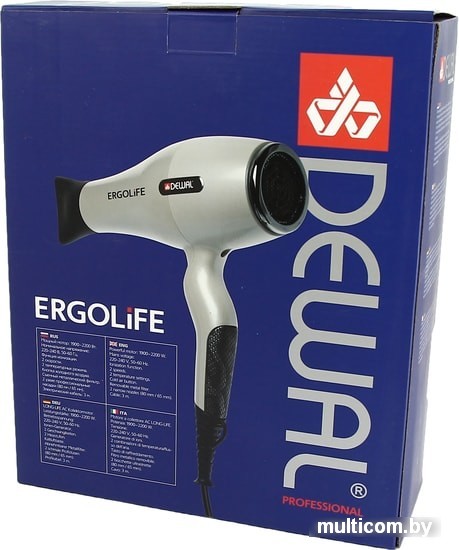 Фен Dewal ErgoLife 03-001 (белый)