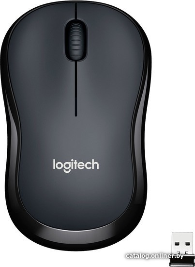 Мышь Logitech M220 Silent 910-004895 (темно-серый) Мышь Logitech M220 Silent 910-004895 (темно-серый)