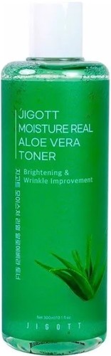Jigott Тонер для лица Moisture Real Aloe Vera Toner 300 мл