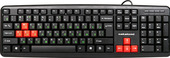 Клавиатура Nakatomi KN-02U Black-Red