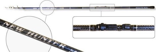 Удилище Weihai Fstk New Hunter 5 м