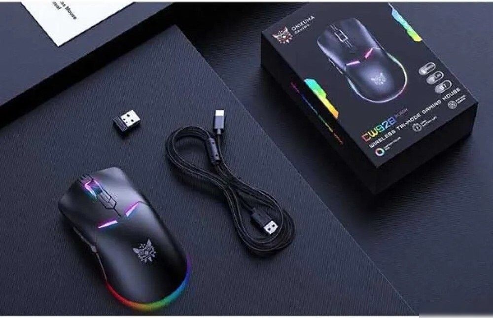Игровая мышь Onikuma CW928 (черный)