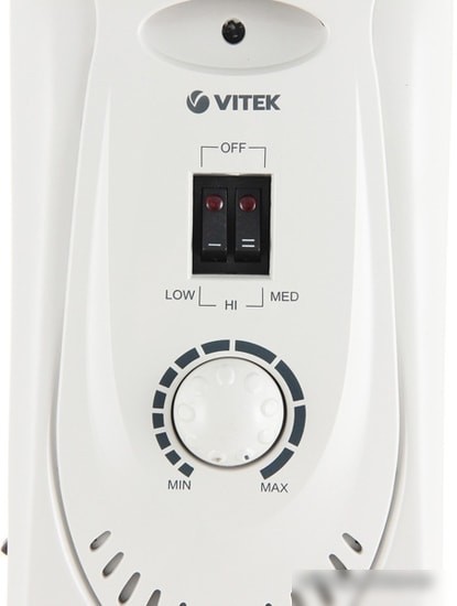 Масляный радиатор Vitek VT-1704 W