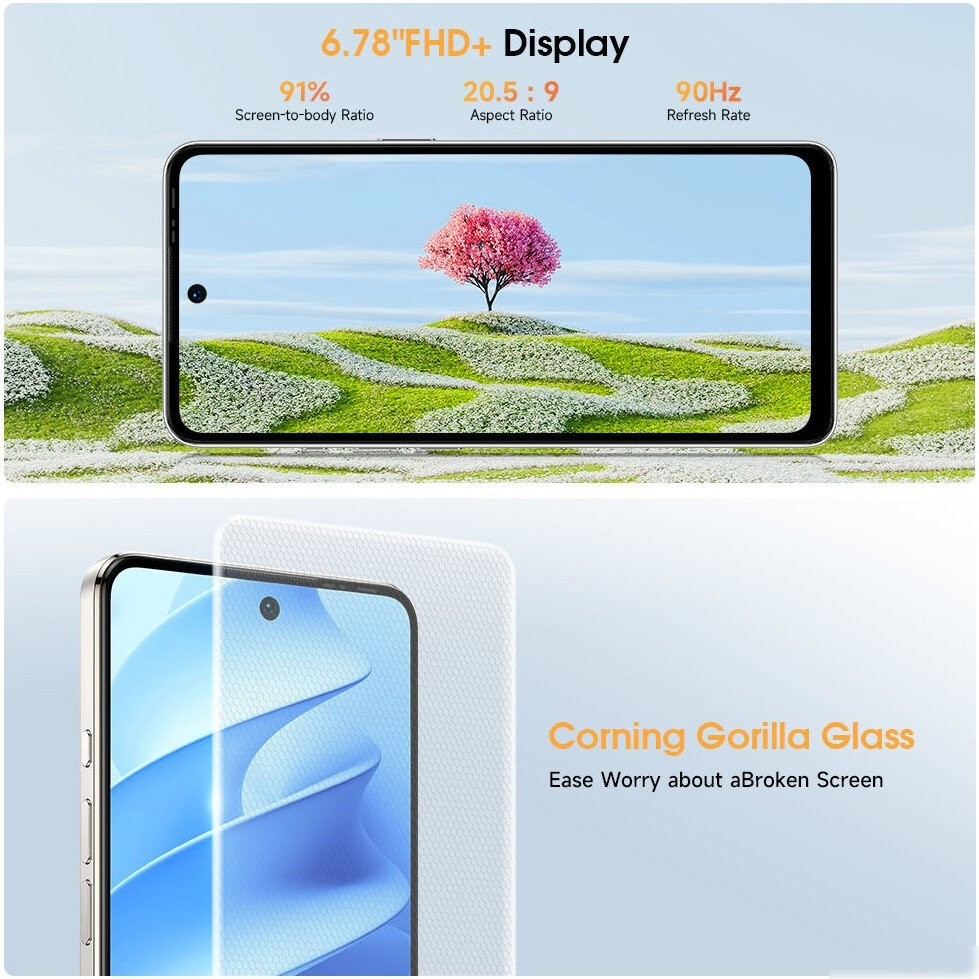 Телефон Ulefone Note 18 Ultra 6GB/256GB (черный)