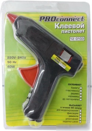 Термоклеевой пистолет PROconnect 12-0103