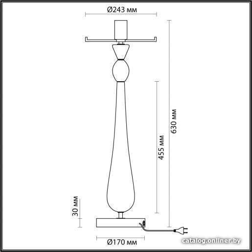 Основание/каркас Odeon Light 4868/1T