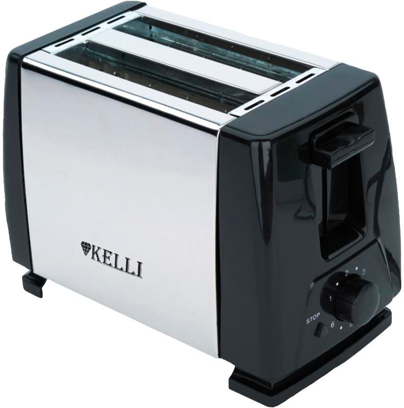 Тостер KELLI KL-5068 (серебристый)