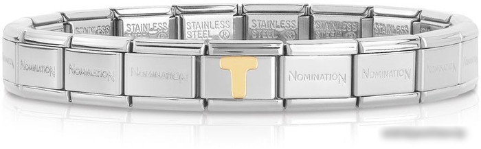 Звено для браслета NominatioN Буква T 030101/20