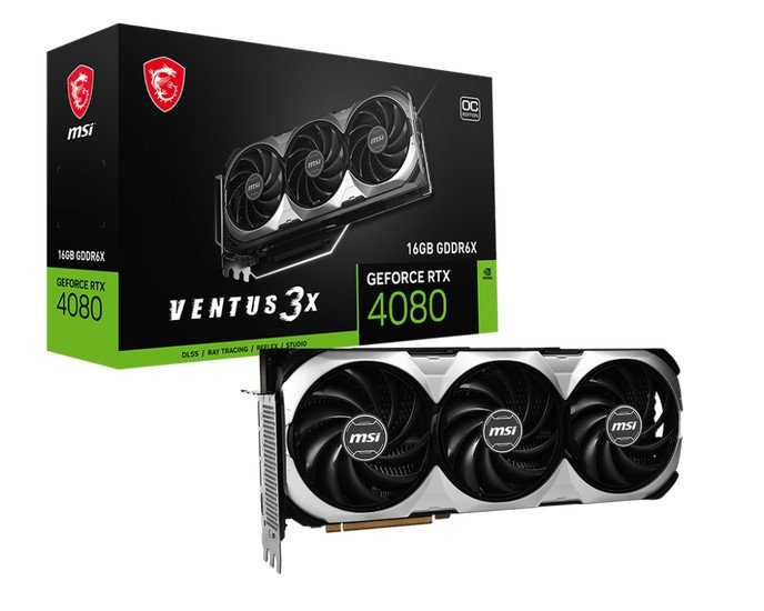 Видеокарта MSI GeForce RTX 4080 16GB Ventus 3X OC