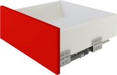 Роликовые направляющие Boyard Старт Push с прямыми боковинами средней высоты SB29W.1/500
