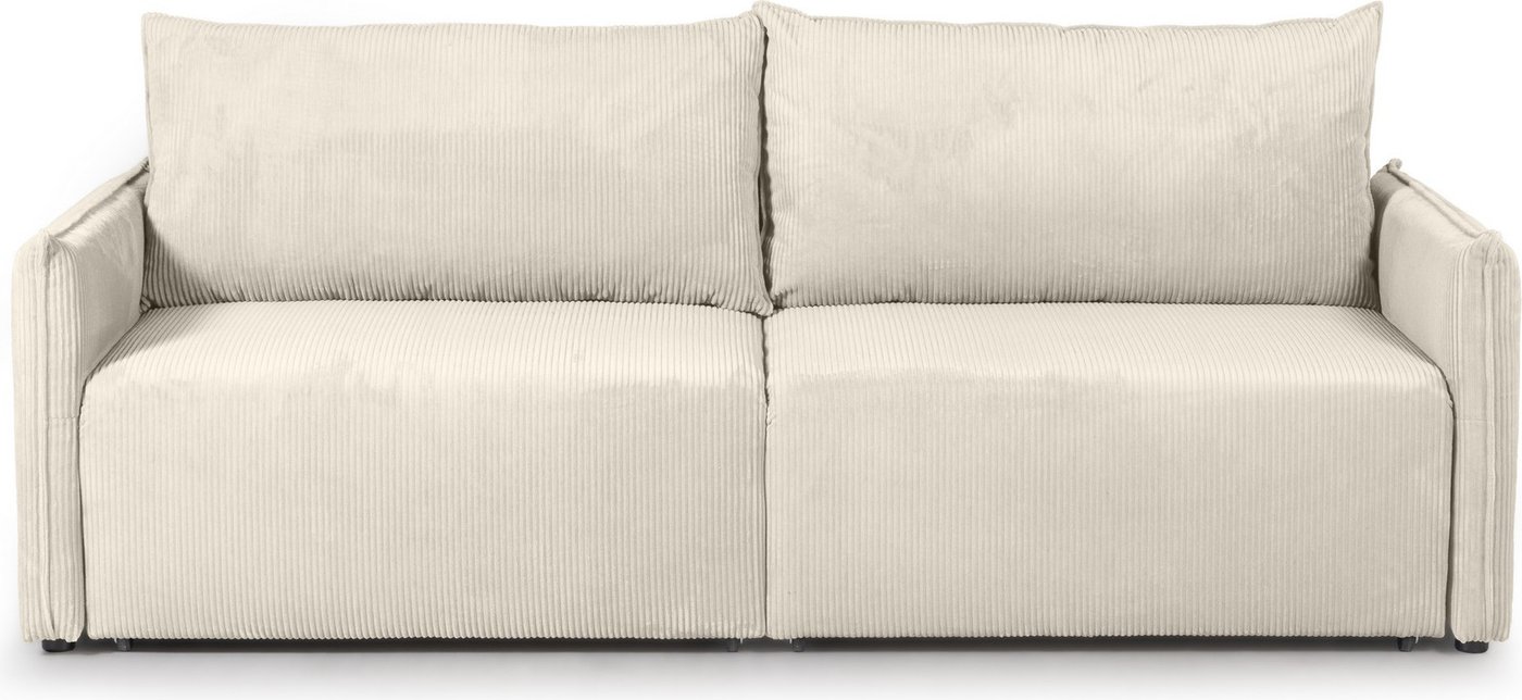 Диван Mio Tesoro Boxwel 418 Б-1.5ек-1.5ек-Б (светло-бежевый 1618)