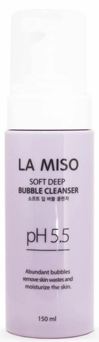 La Miso Пенка для умывания Мягкая кислородная для глубокого очищения PH 5.5 (150 мл)