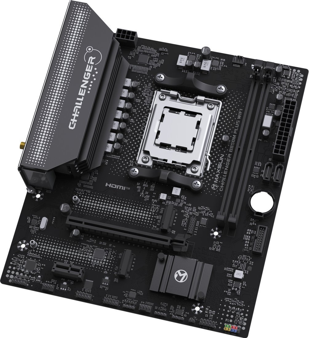 Материнская плата Maxsun Challenger B850M Plus WiFi