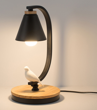Настольная лампа Home Light Астерия E014-4-B (черный)