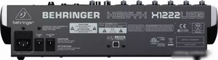Микшерный пульт Behringer Xenyx X1222USB