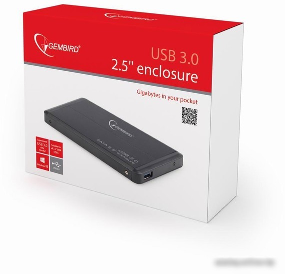 Бокс для жесткого диска Gembird EE2-U3S-2