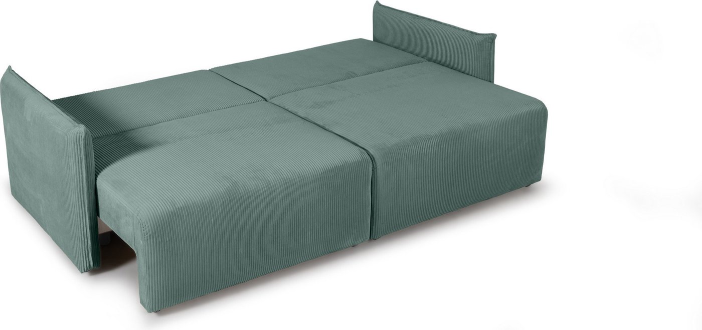 Диван Mio Tesoro Boxwel 418 Б-1.5ек-1.5ек-Б (зеленый 1620)