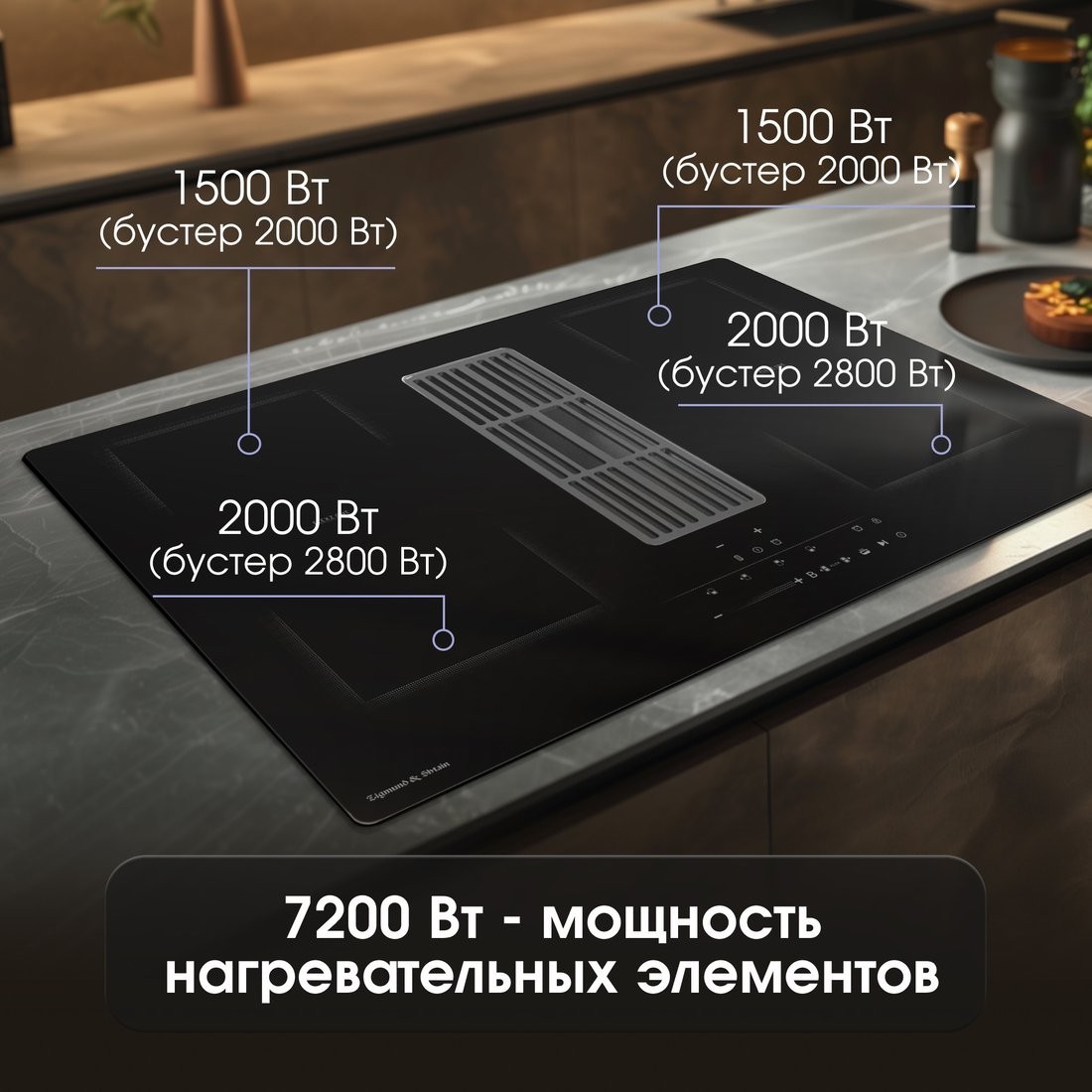 Варочная панель Zigmund & Shtain CIS 311.75 BX