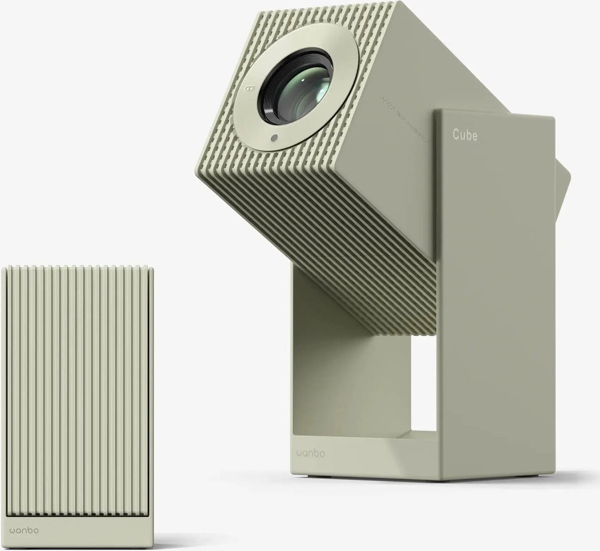 Проектор Wanbo Cube 2 Pro (бежевый)
