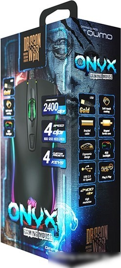 Игровая мышь QUMO Dragon War Onyx