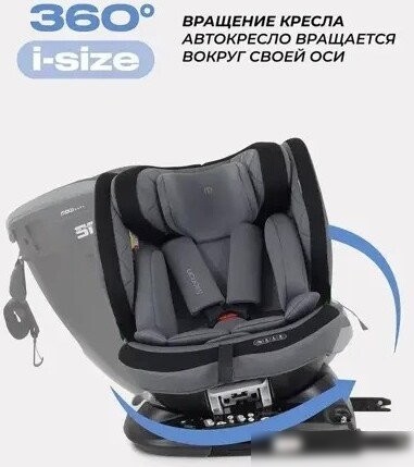 Детское автокресло MOWbaby Motion isofix UB616 (серый)