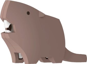 Магнитный конструктор Halftoys Animal Бобр HAS011