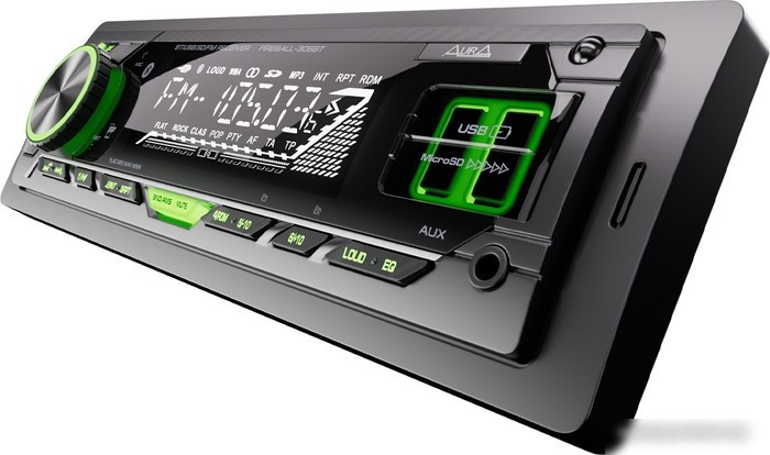 USB-магнитола Aura Fireball-306BT