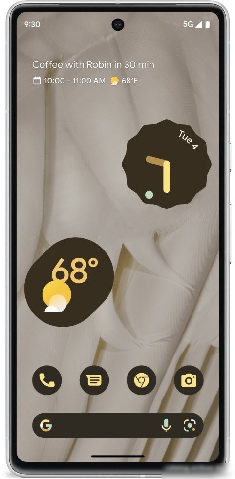 Телефон Google Pixel 7 8GB/128GB (снег)